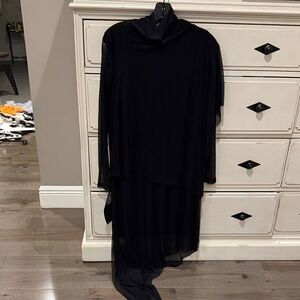 BCBGMaxAzria Black Long Sleeve Dress